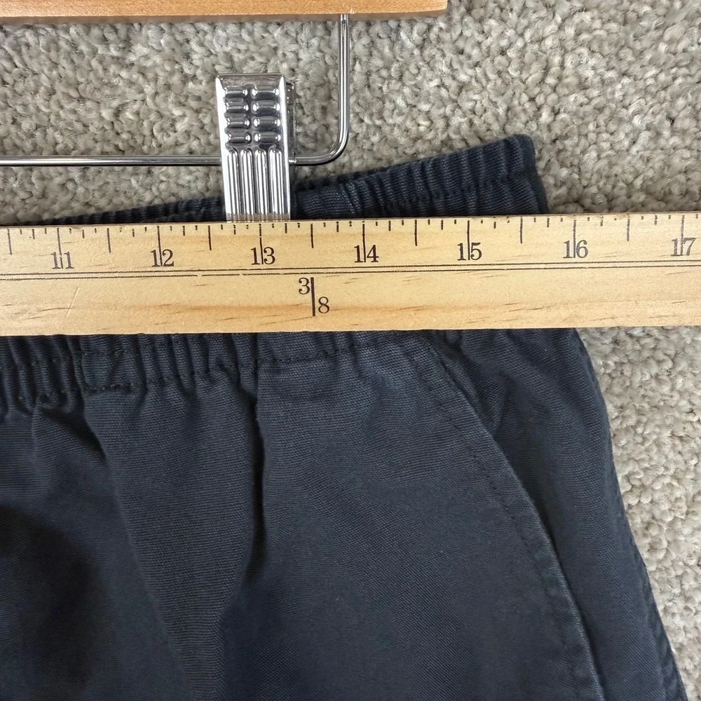 Nike Sportswear Club Washed Mens Black Cotton Canvas Shorts DX0619-010 Medium